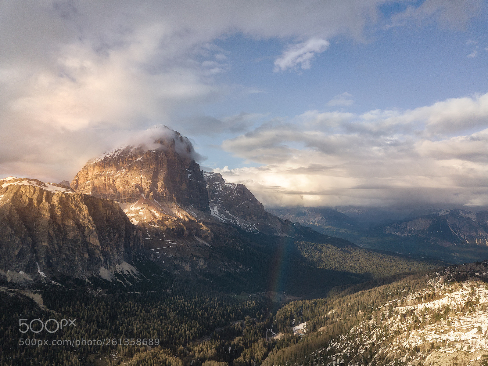 DJI FC220 sample photo. Rainbow photography