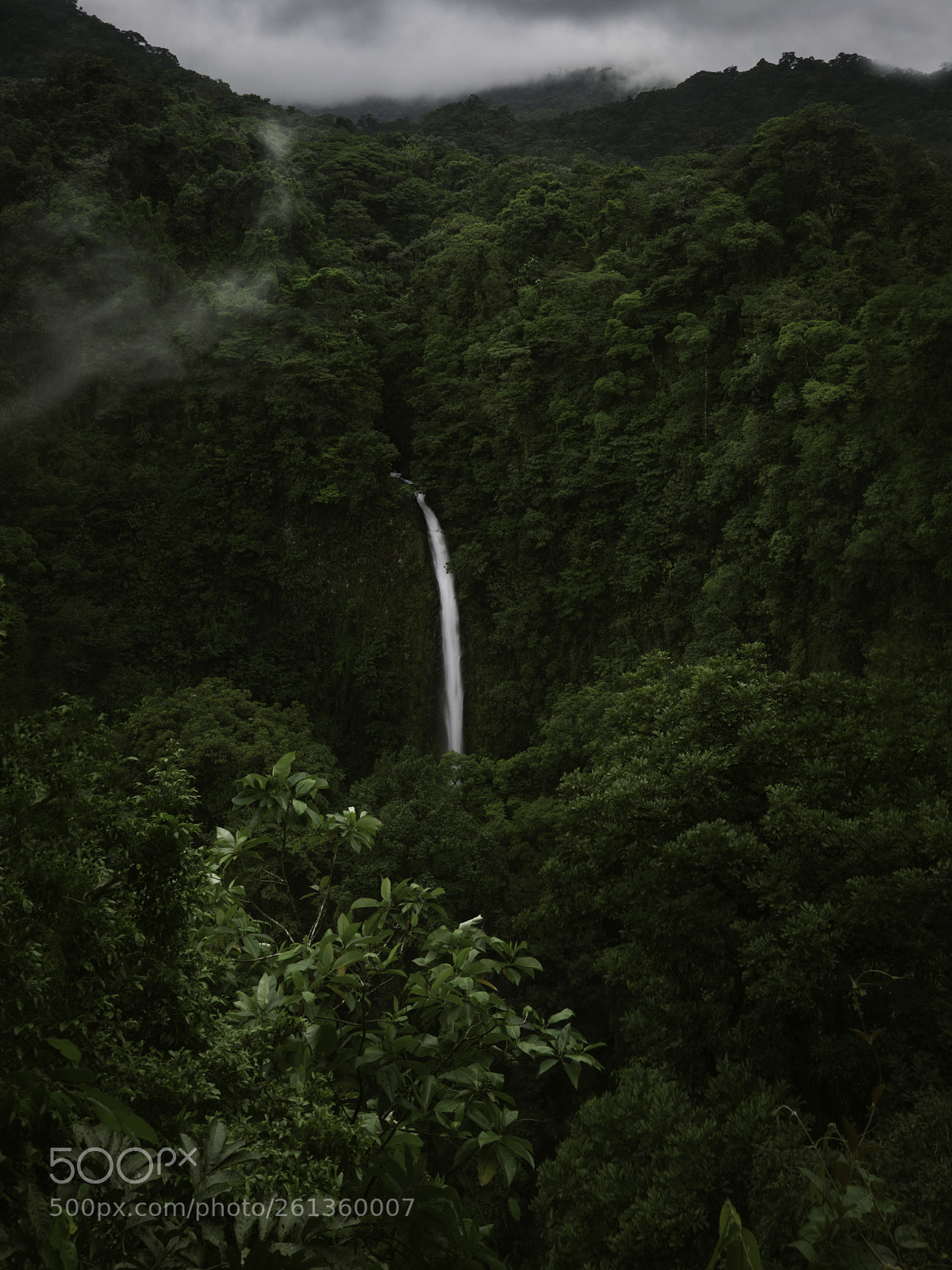 Nikon D610 sample photo. La fortuna waterfall de photography