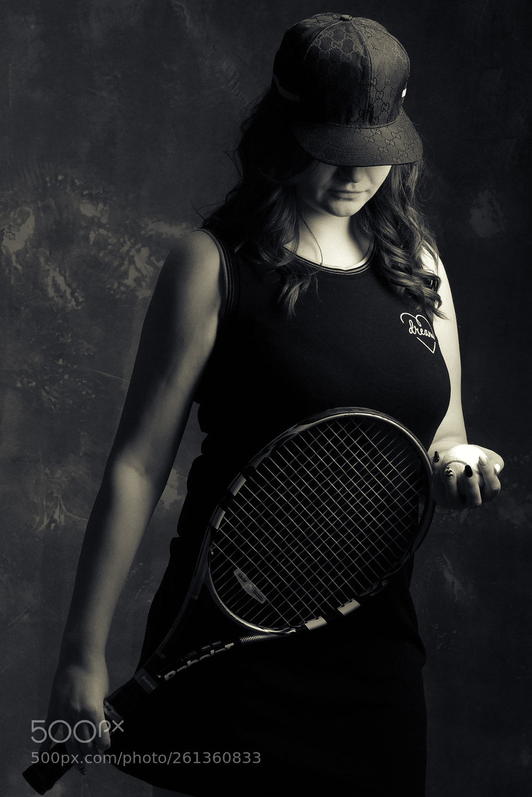 Nikon D5200 sample photo. Tennis player photography