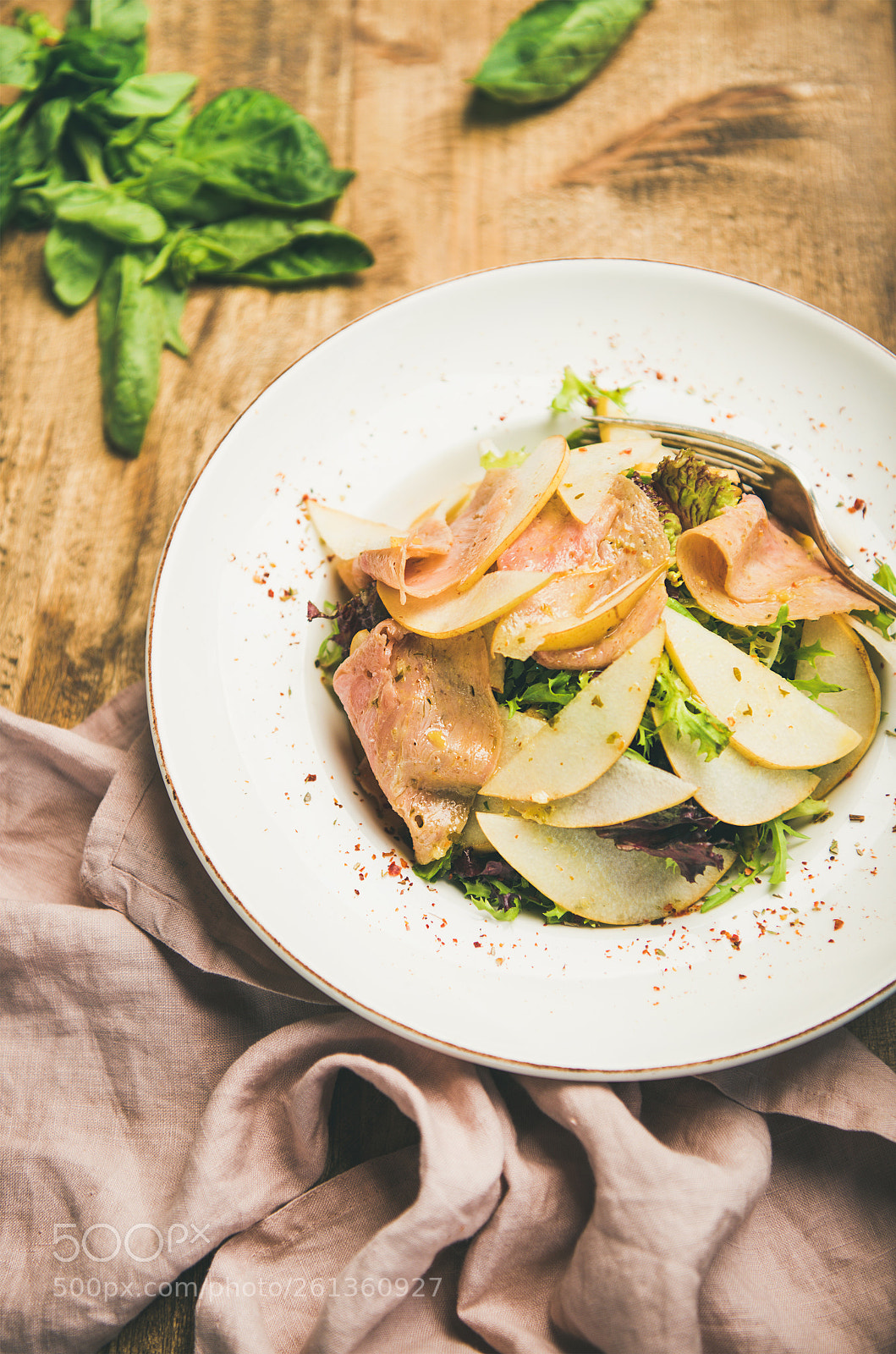 Nikon D610 sample photo. Summer salad with smoked photography
