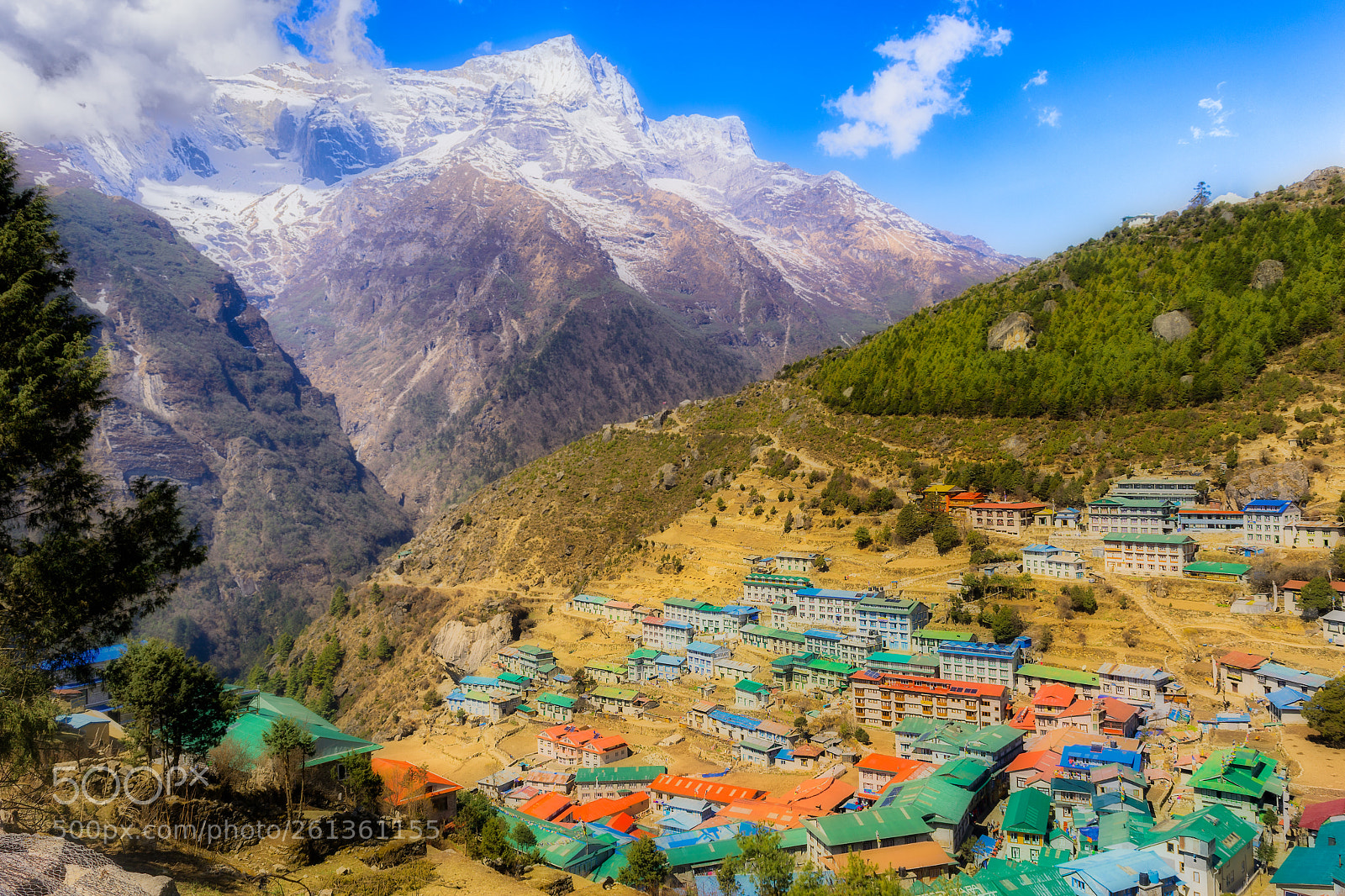 Nikon D7200 sample photo. Namche bazar photography