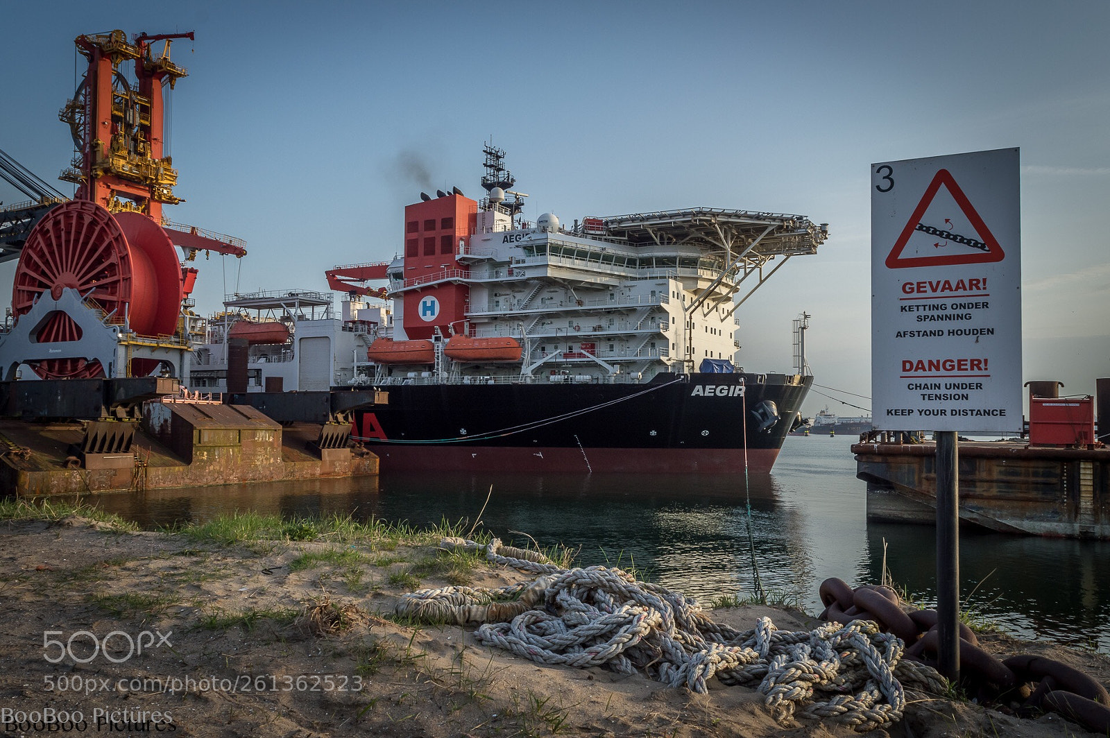 Nikon D3200 sample photo. Deepwater construction vessel photography