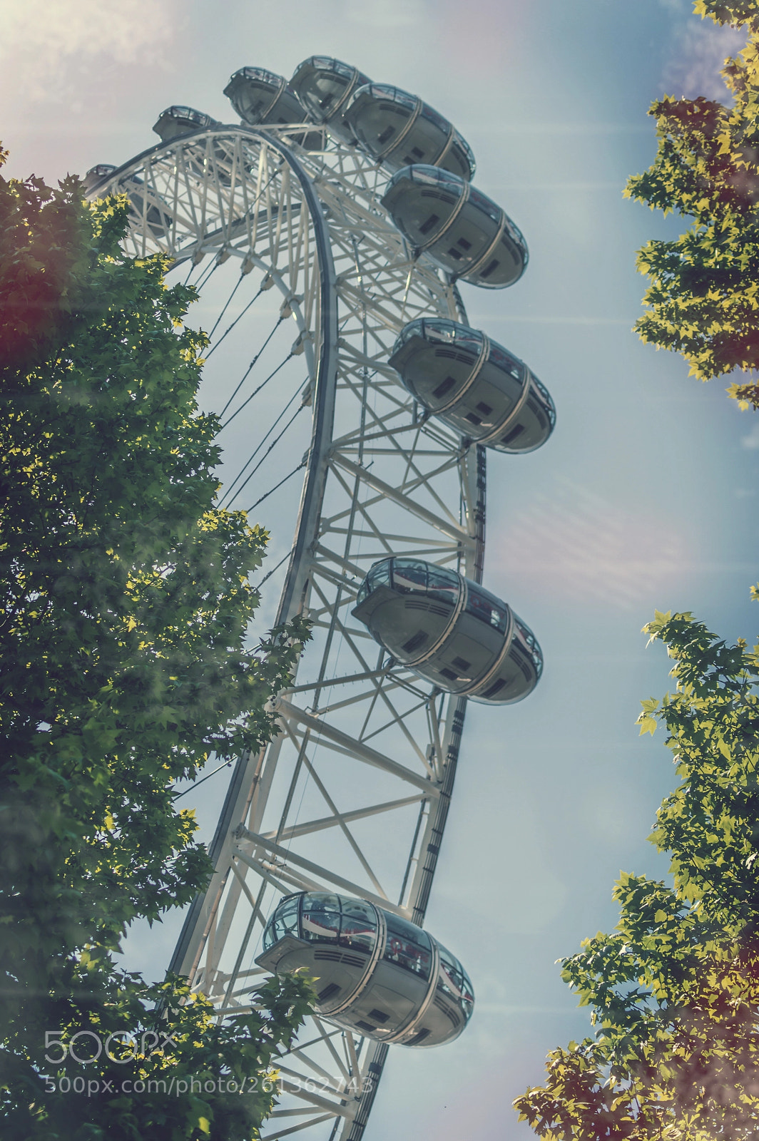 Nikon D3200 sample photo. London eye photography