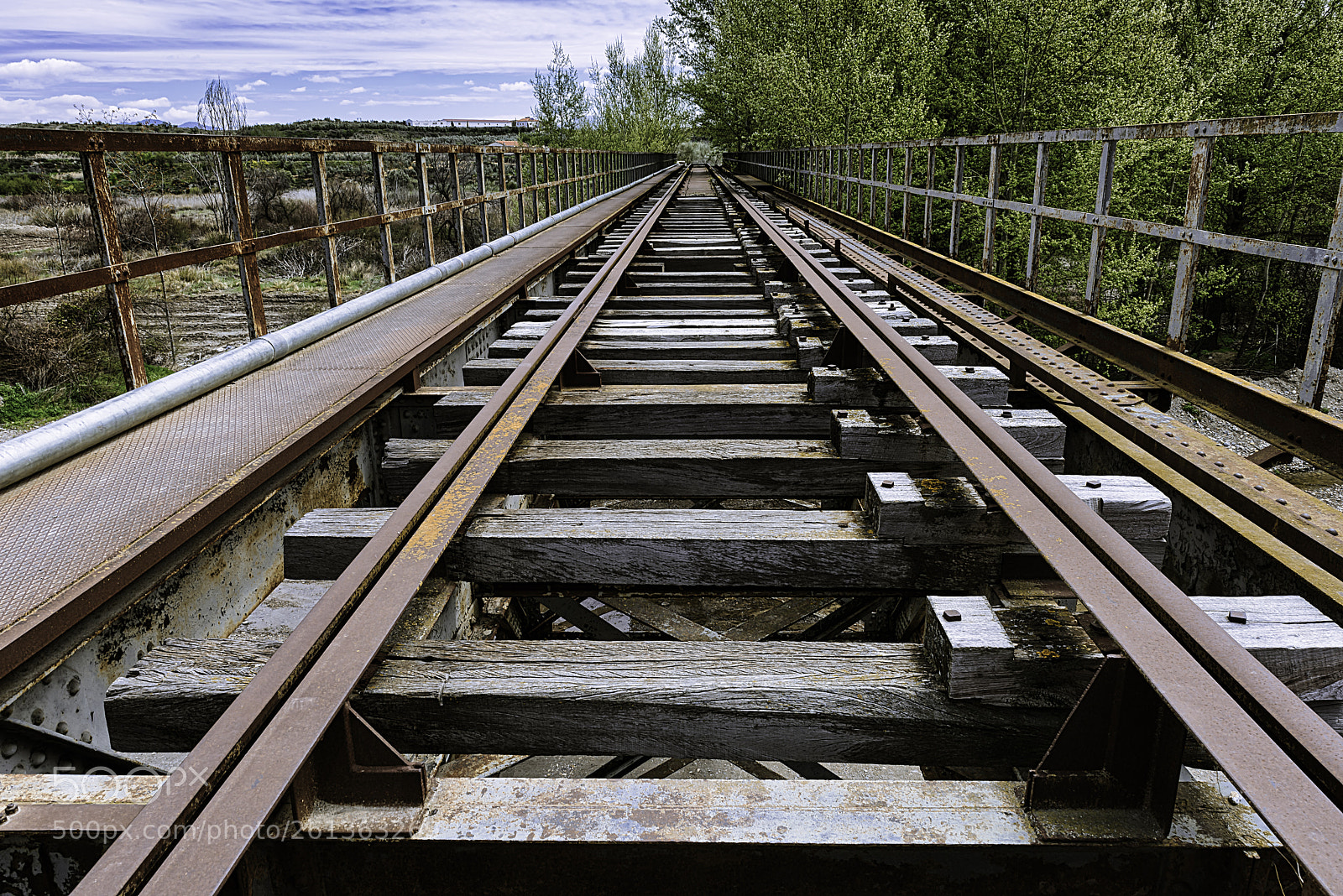Nikon D810 sample photo. Rails photography