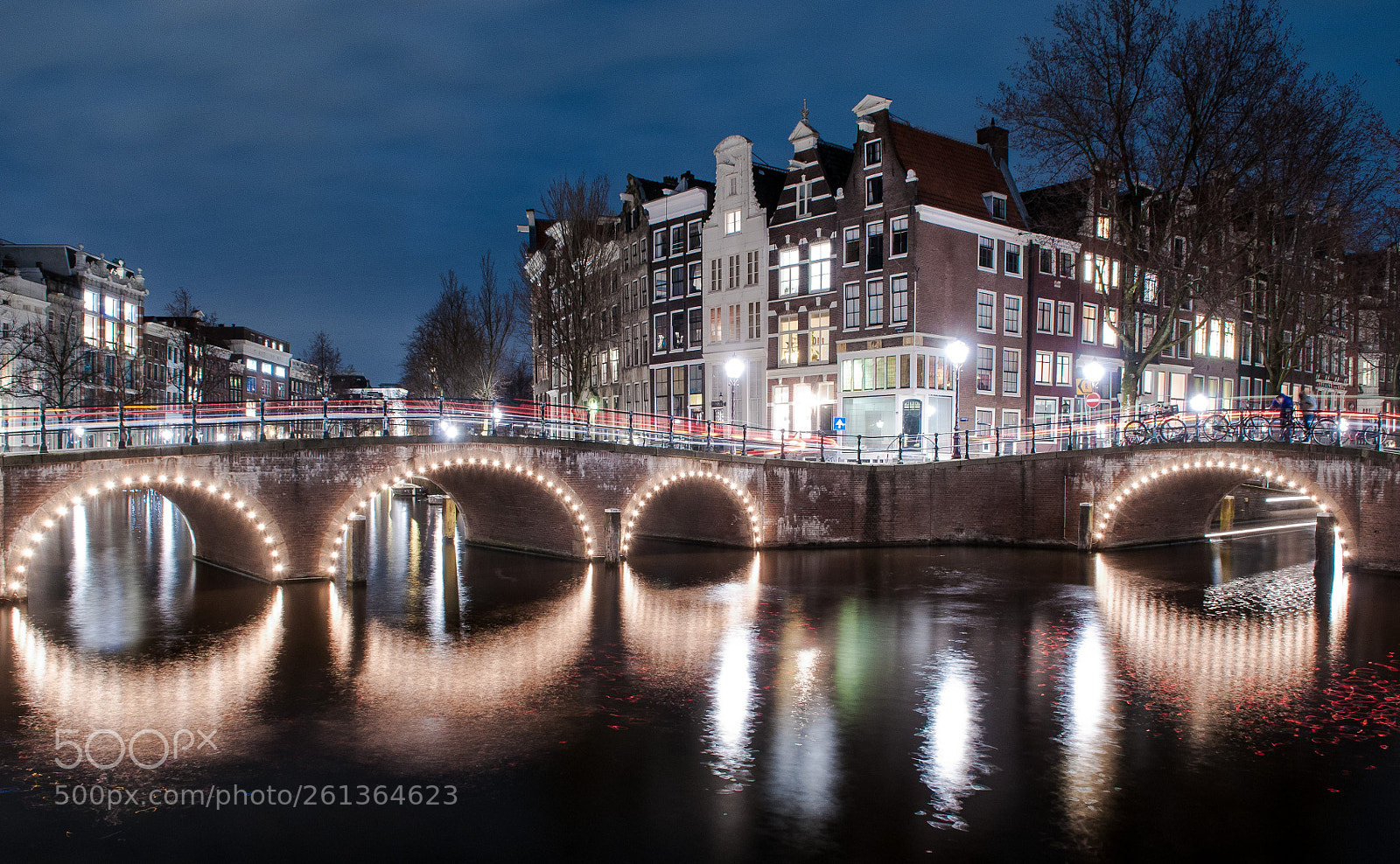 Nikon D300 sample photo. Amsterdam night photography