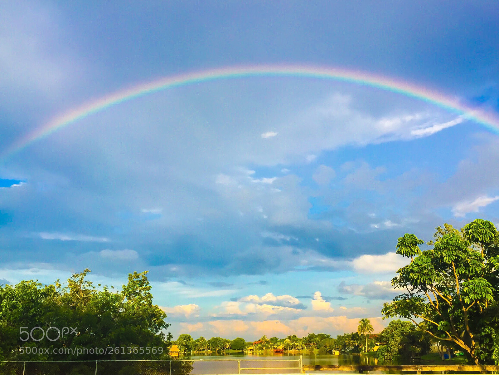 Apple iPhone 6 sample photo. Florida rainbow photography