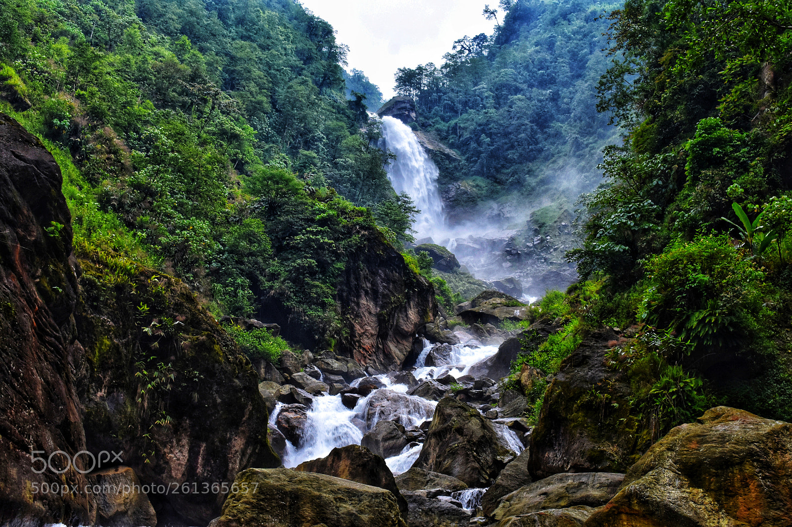 Nikon D3400 sample photo. Fairy falls photography