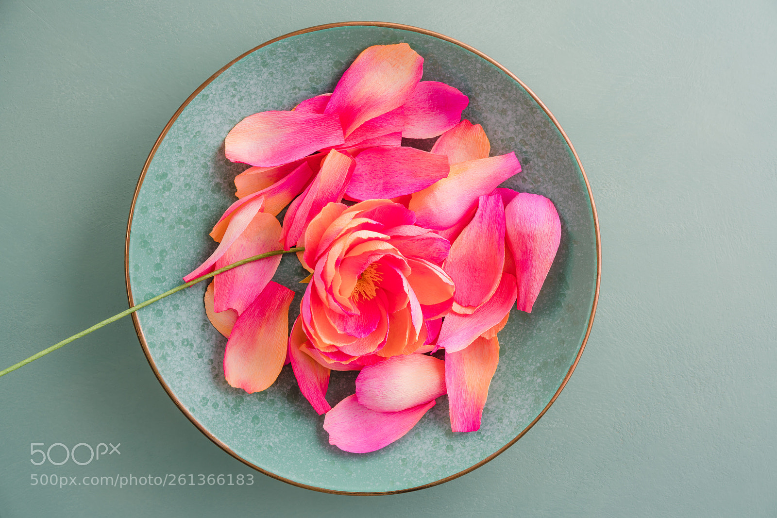 Sony a7R III sample photo. Crepe paper peony flowers photography