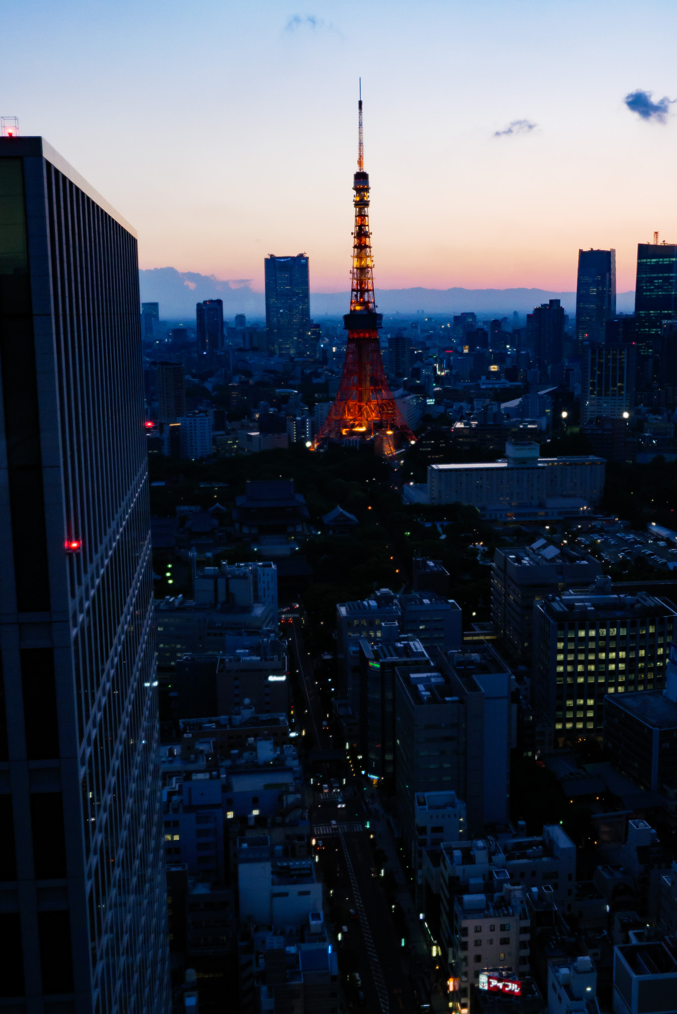 Panasonic DMC-G8 sample photo. Tokyo tower, evening photography