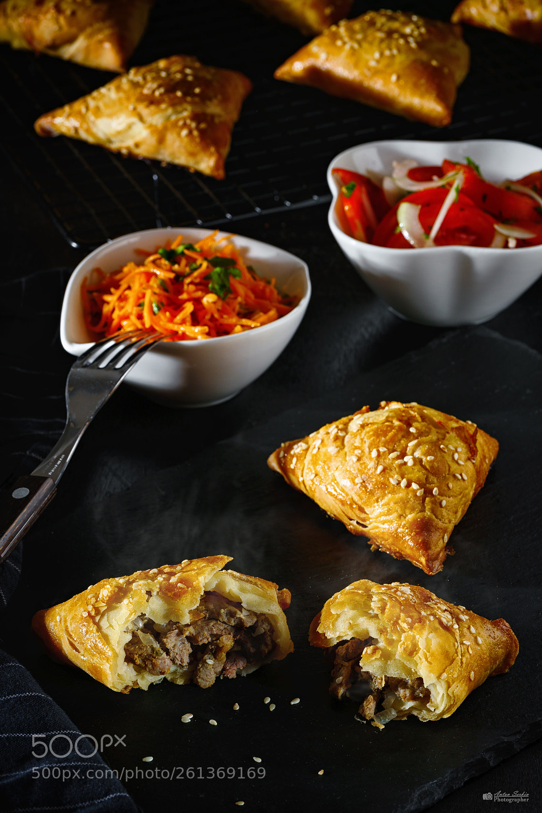 Sony a7R II sample photo. Samsa. uzbek small pies photography