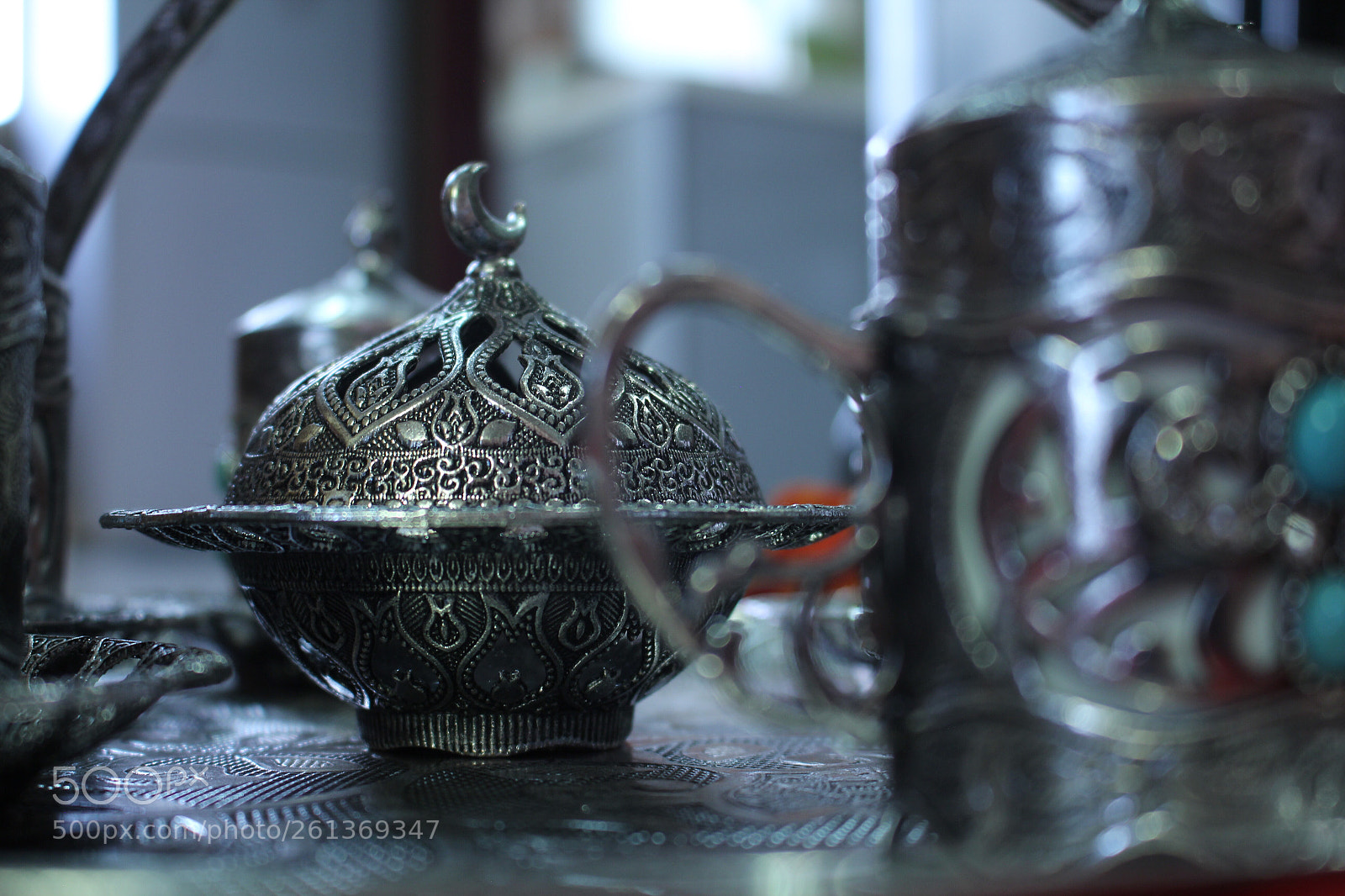 Canon EOS 60D sample photo. Oriental coffee set  photography
