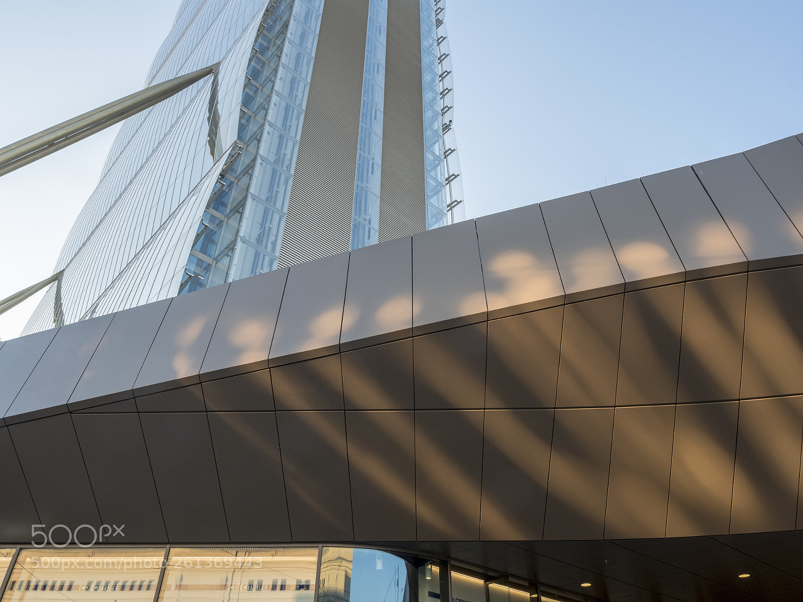 Olympus OM-D E-M5 II sample photo. Isozaki tower at citylife photography