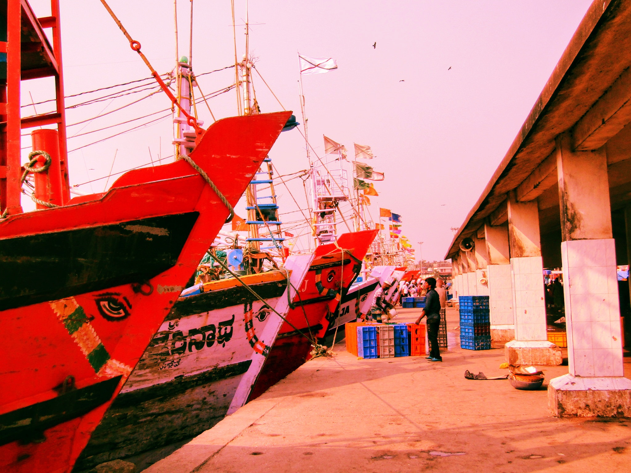 Canon POWERSHOT SX430 IS sample photo. Port photography