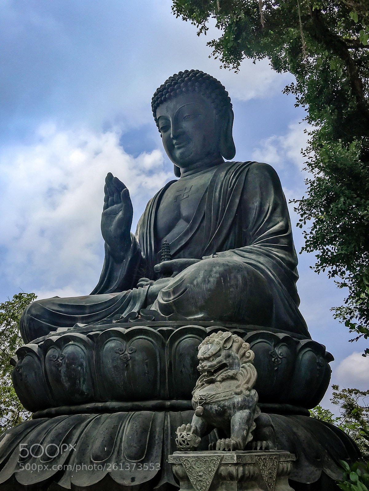 Apple iPhone 6s Plus sample photo. Giant buddha photography