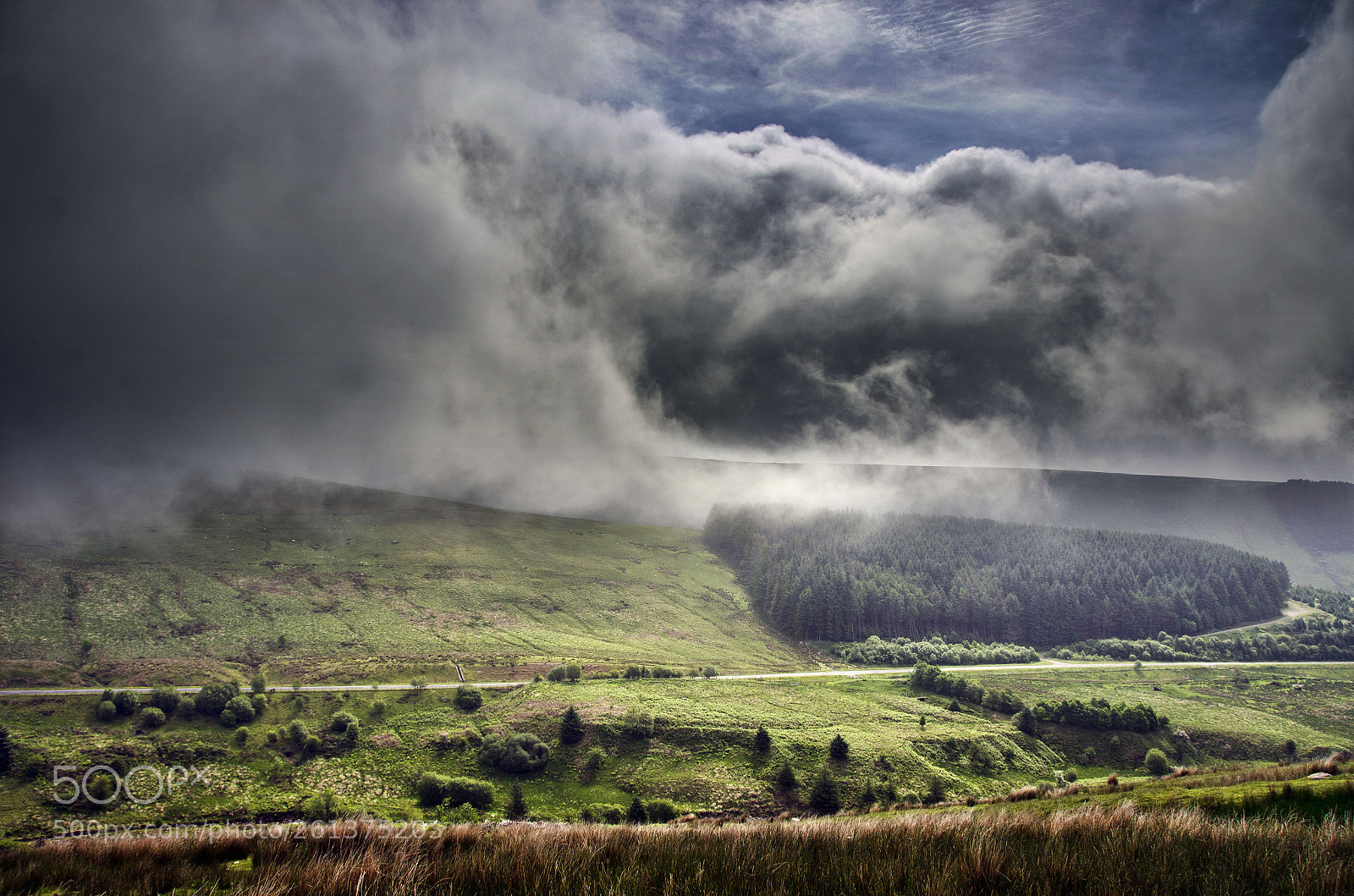 Nikon D7000 sample photo. Cloud descending... photography