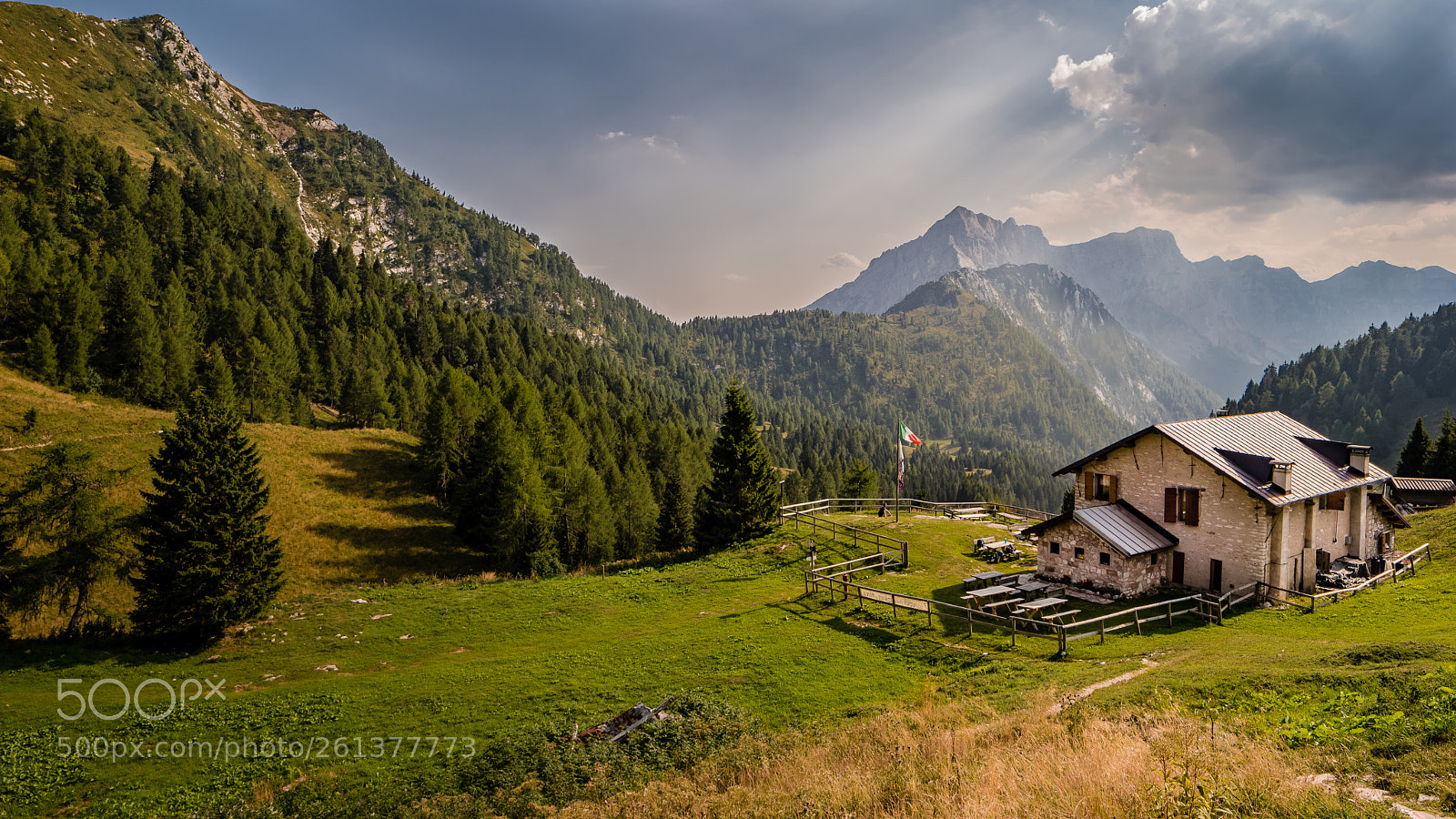 Nikon D5500 sample photo. View of rifugio bruno photography