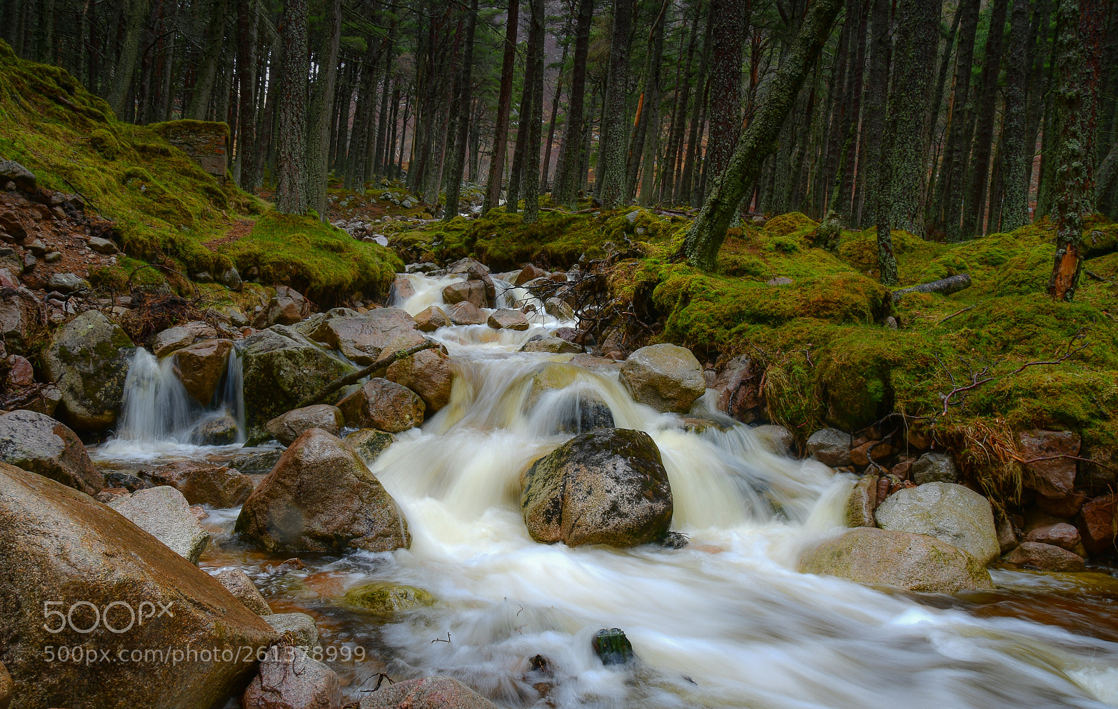 Nikon D7500 sample photo. Small waterfall at glen-alt-shiel photography