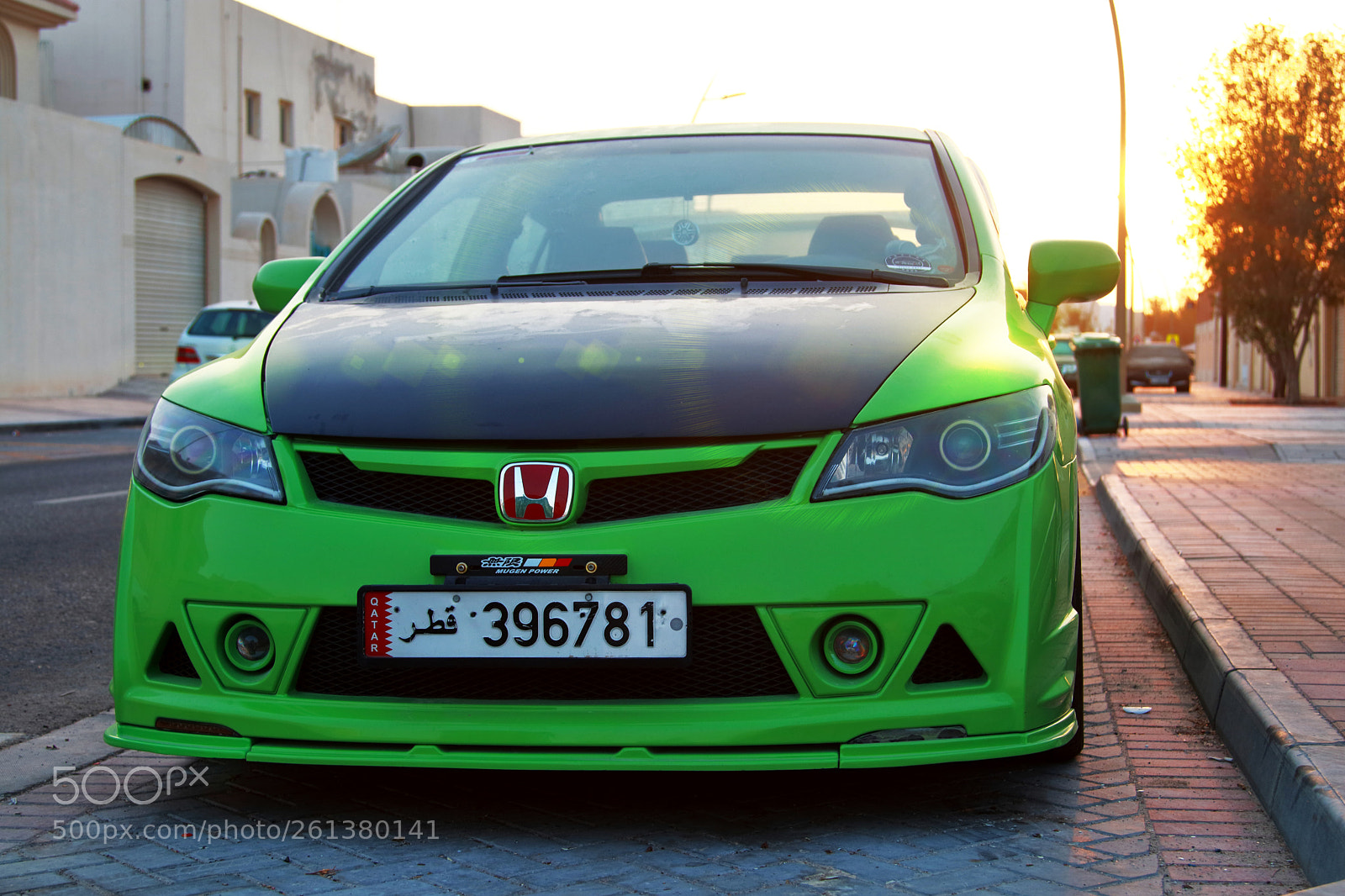 Canon EOS 80D sample photo. Green honda fd photography