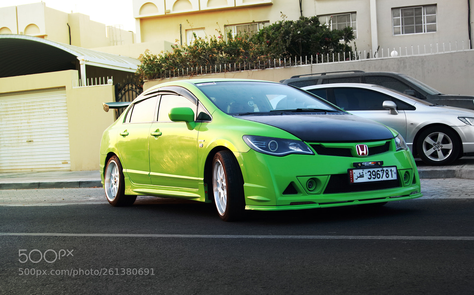 Canon EOS 80D sample photo. Green honda fd photography