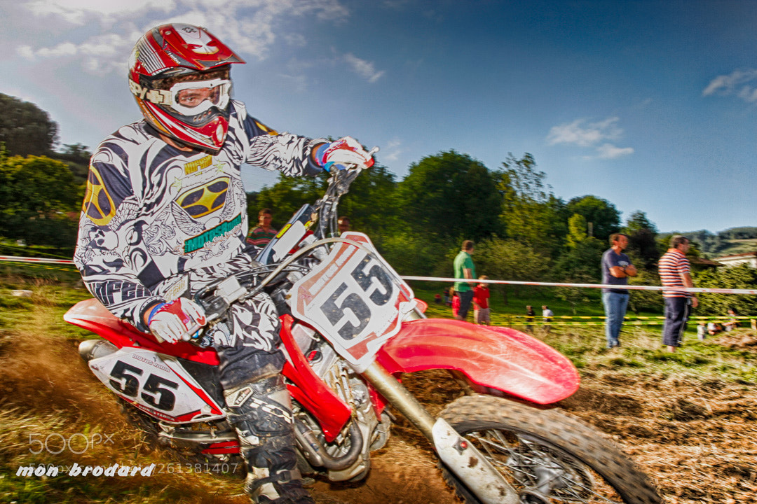 Canon EOS 40D sample photo. Motocross en peón photography