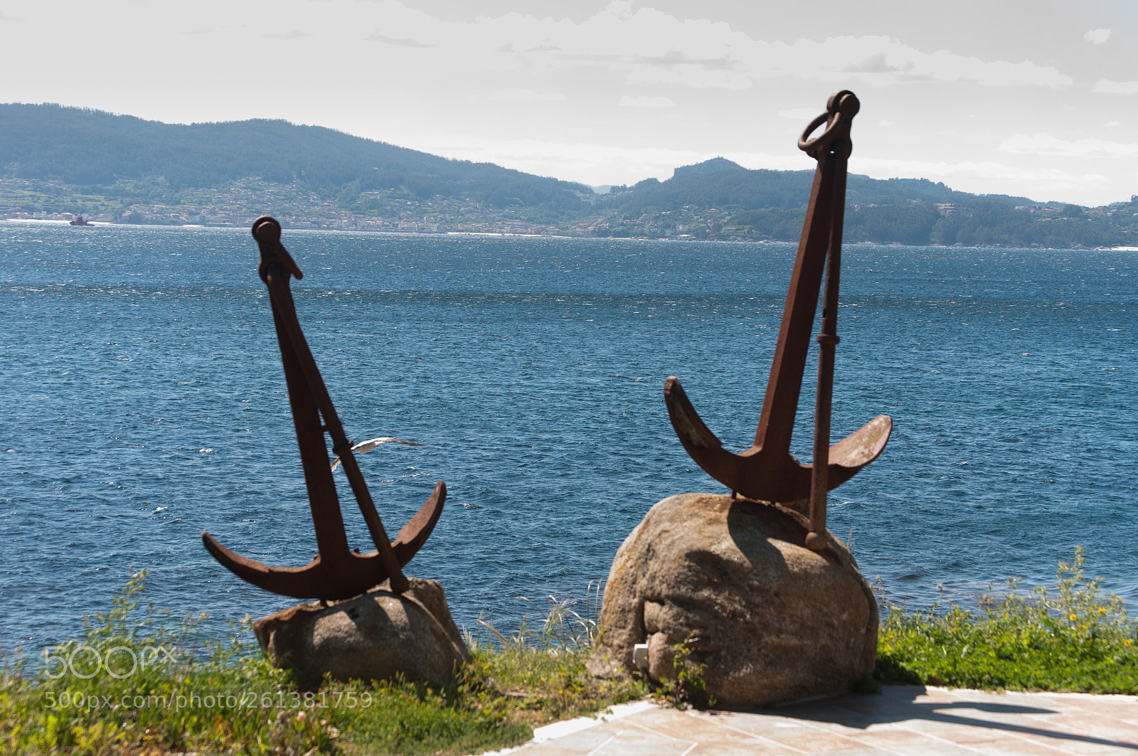 Nikon D5000 sample photo. Sanxenxo anclas photography