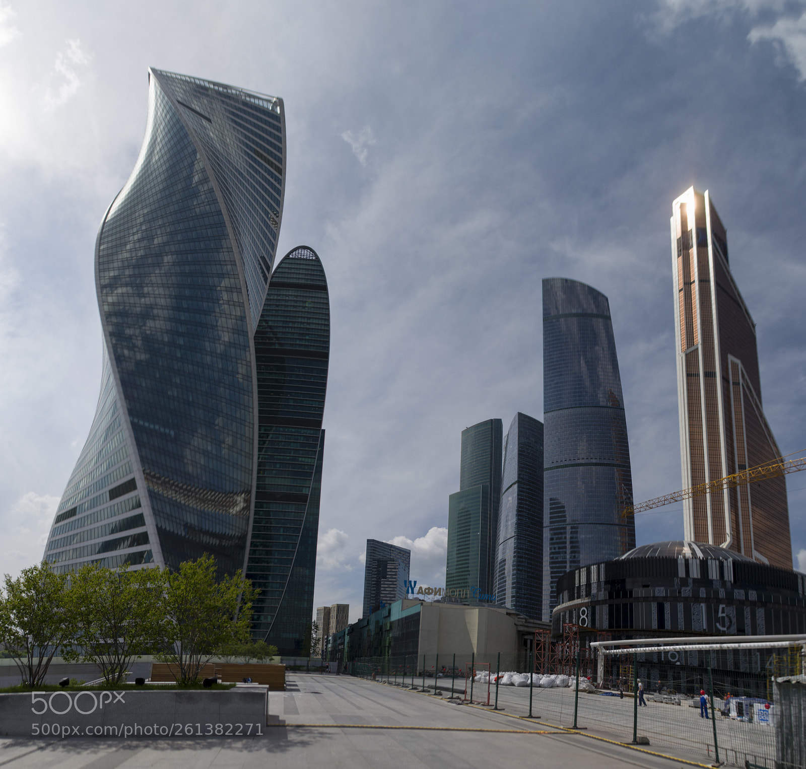 Nikon D5100 sample photo. Москва Сити photography