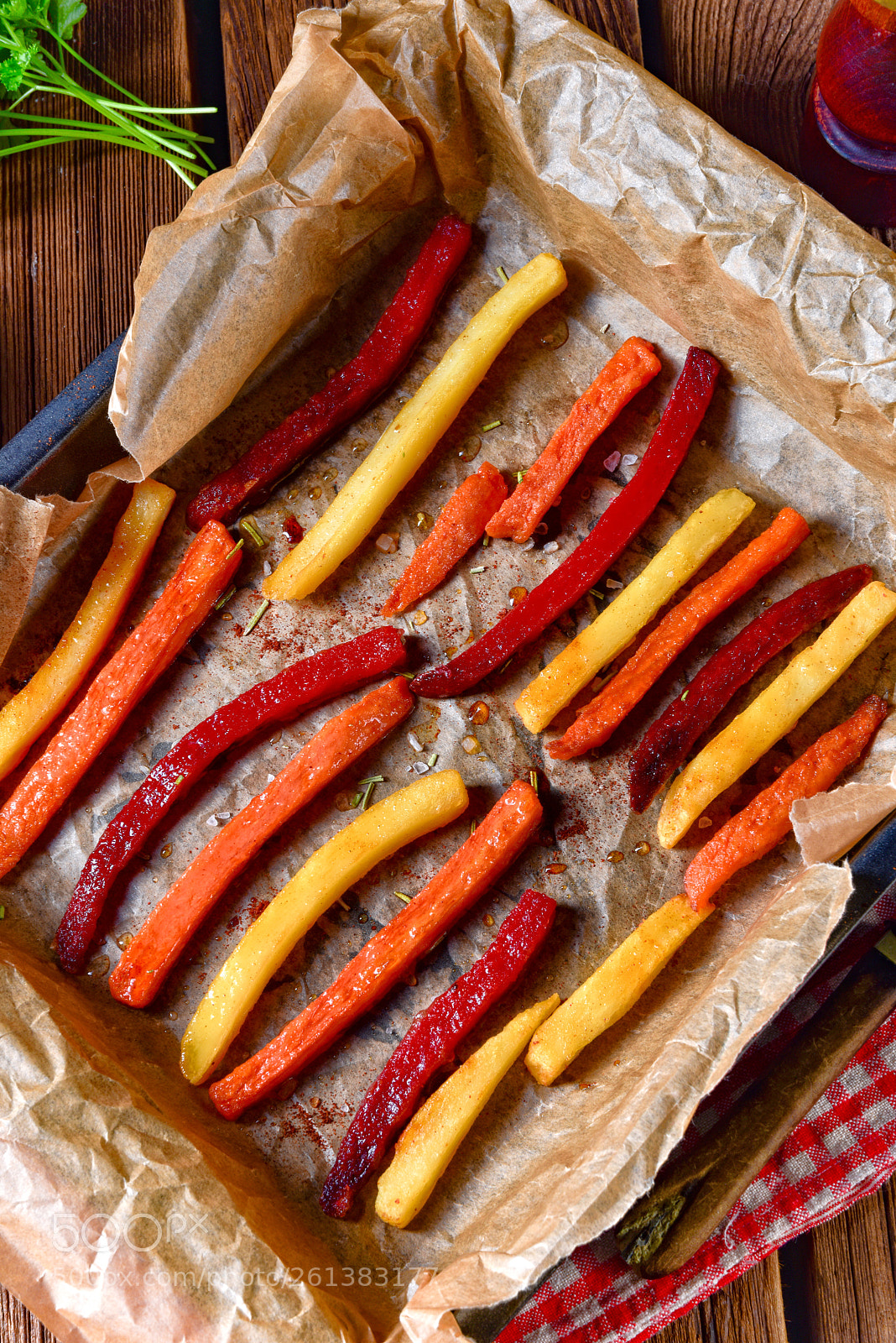 Nikon D810 sample photo. Colorful vegetable fries from photography