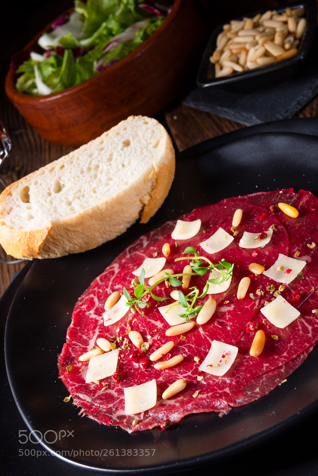 Nikon D810 sample photo. Carpaccio of beef with photography