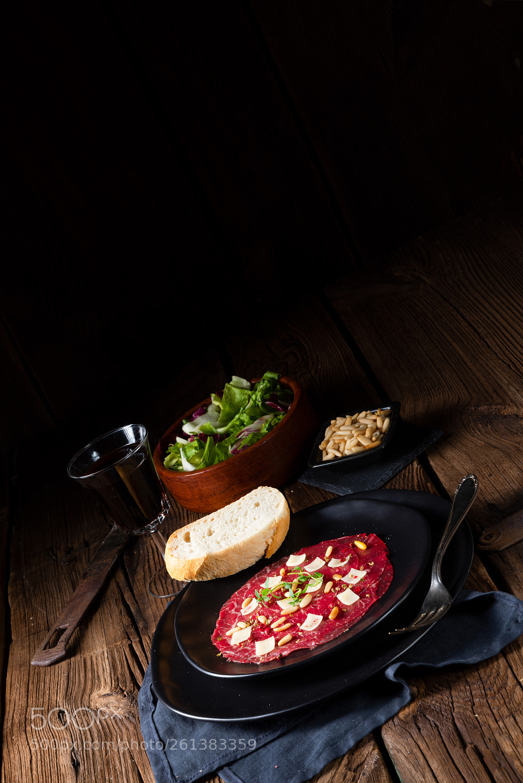 Nikon D810 sample photo. Carpaccio of beef with photography