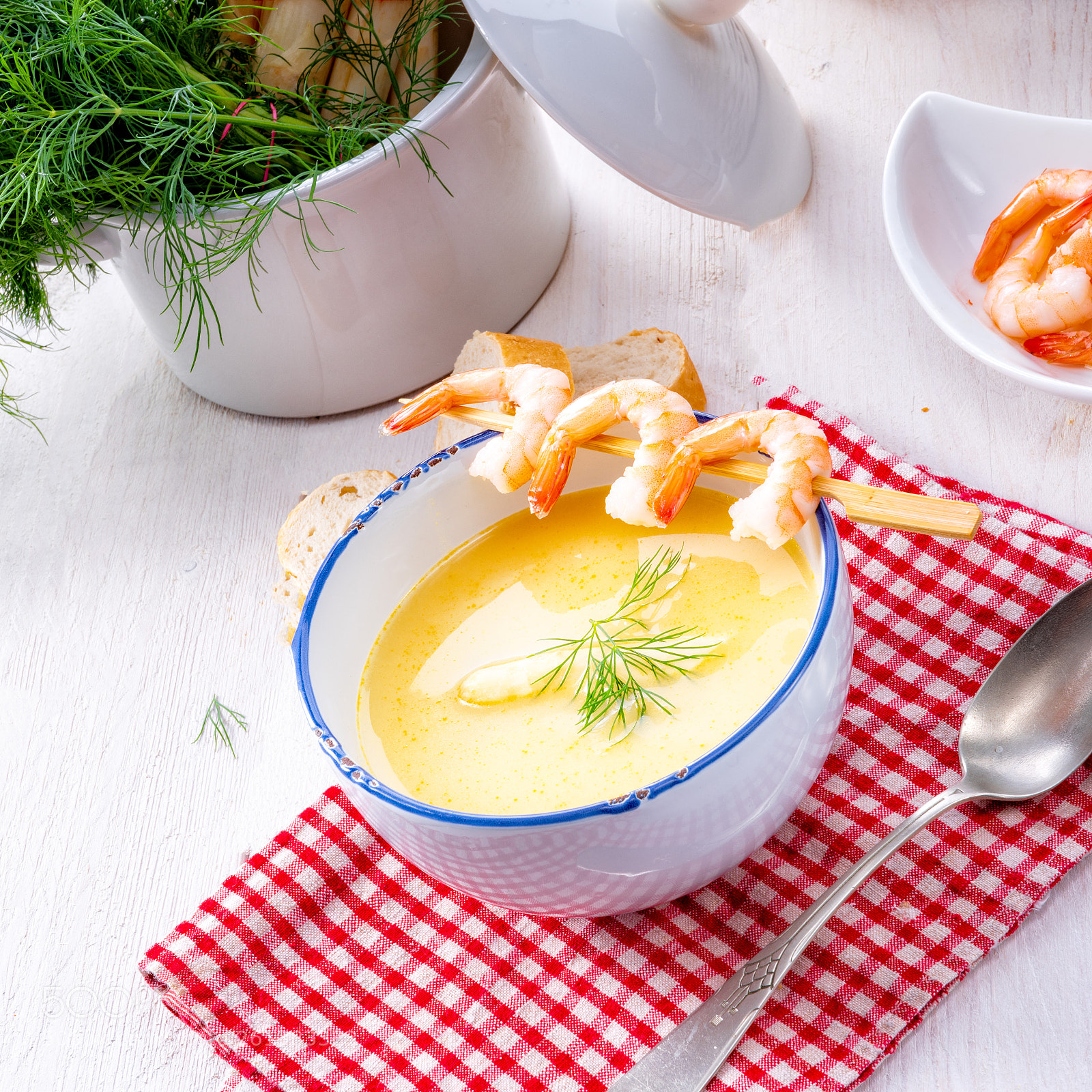 Nikon D810 sample photo. Rustic asparagus soup with photography