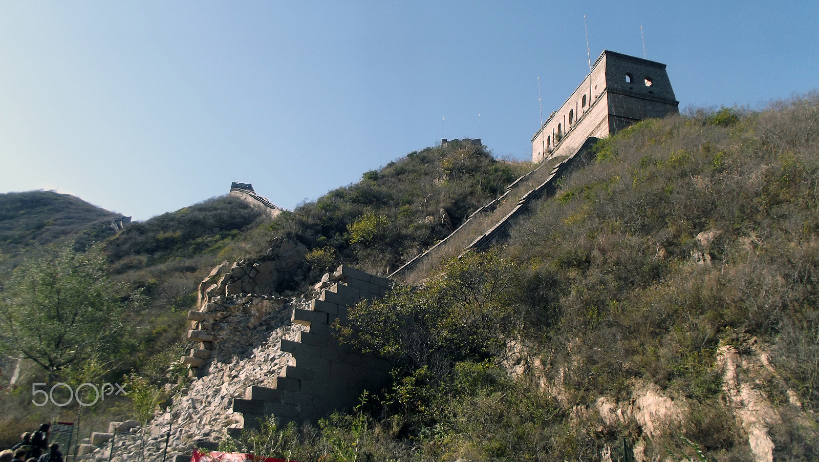 FujiFilm FinePix S2950 (FinePix S2990) sample photo. Great wall of china photography