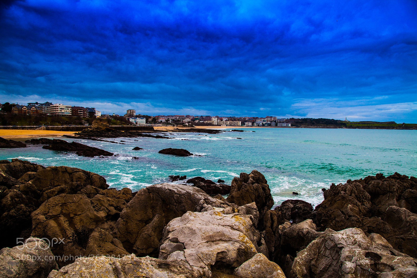 Canon EOS 5D Mark II sample photo. Santander bay, spain. photography