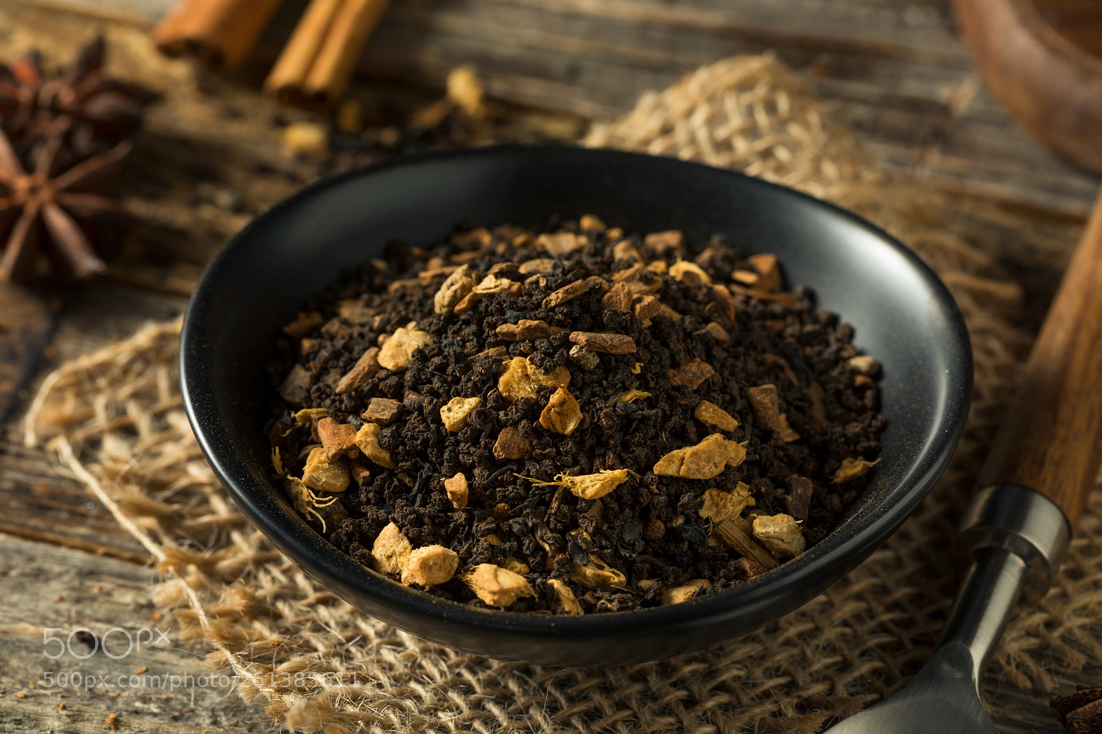Canon EOS 5D Mark IV sample photo. Raw dry organic chai photography