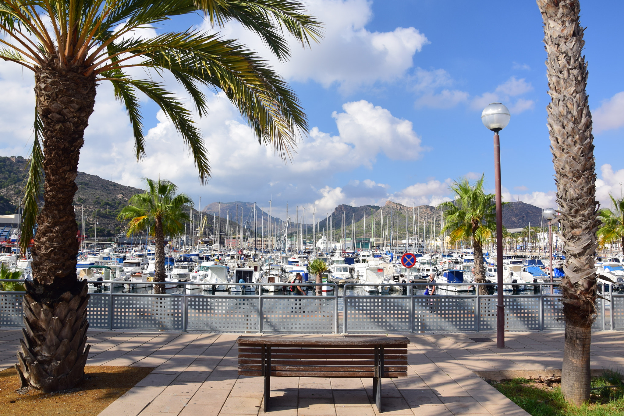 Nikon D5300 sample photo. Harbour cartagena / spain photography