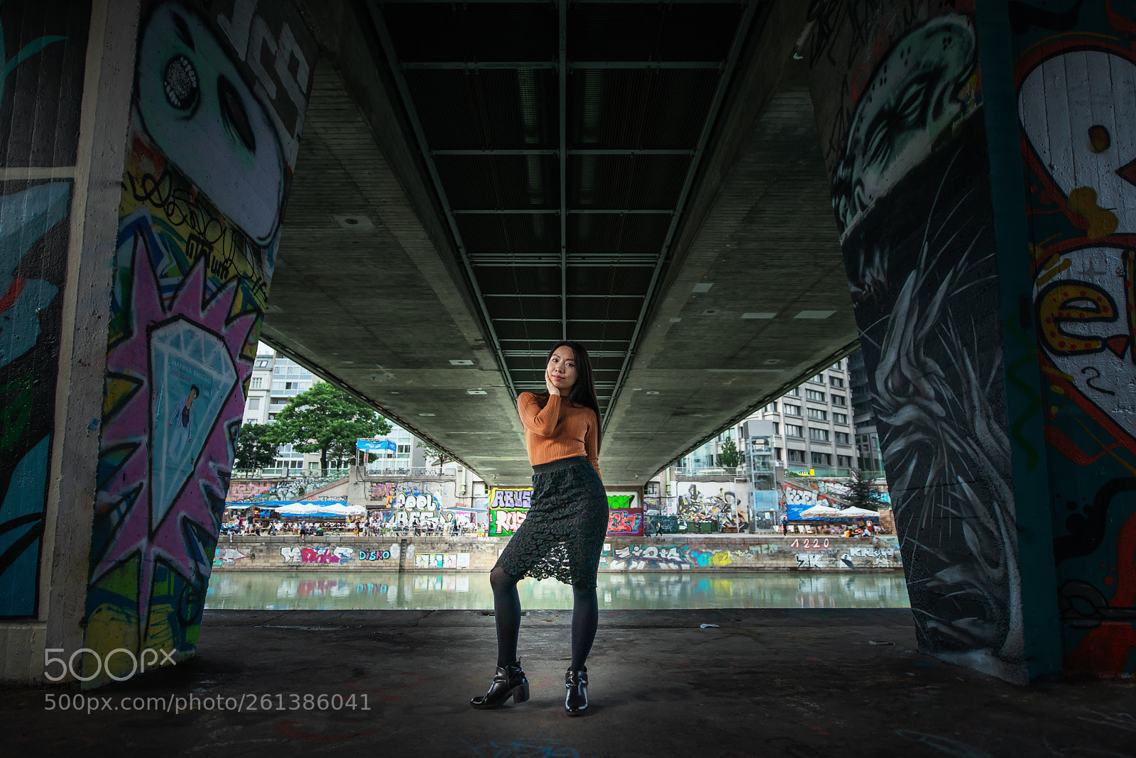 Nikon D800 sample photo. Under the bridge photography