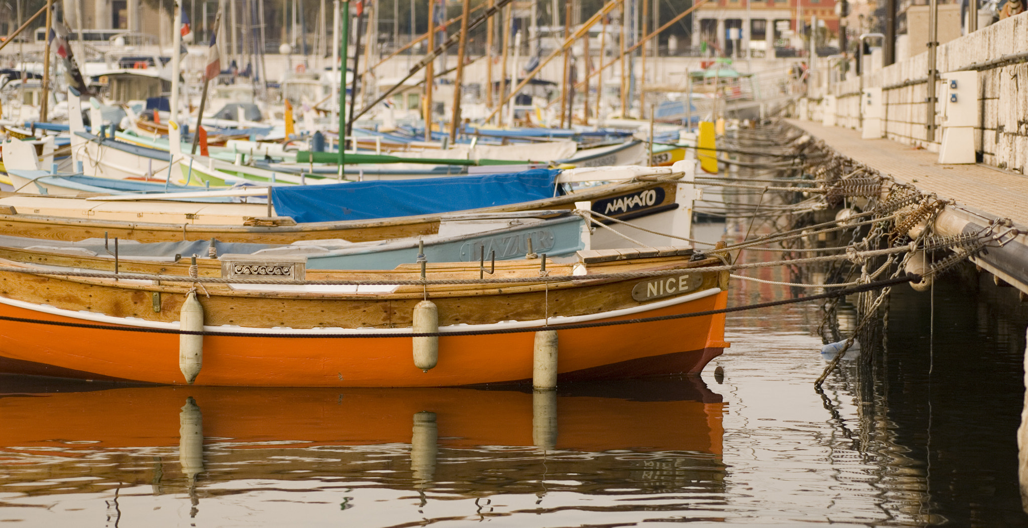 Nikon D2X sample photo. Nice boats photography