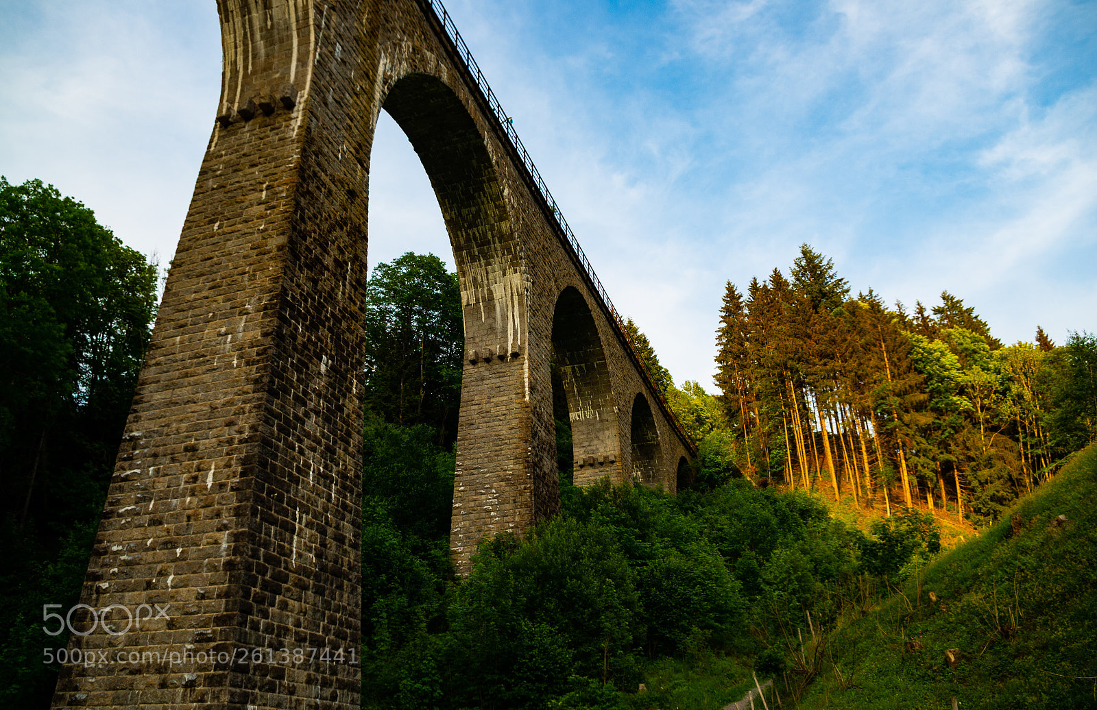 Pentax K-50 sample photo. Trestle photography