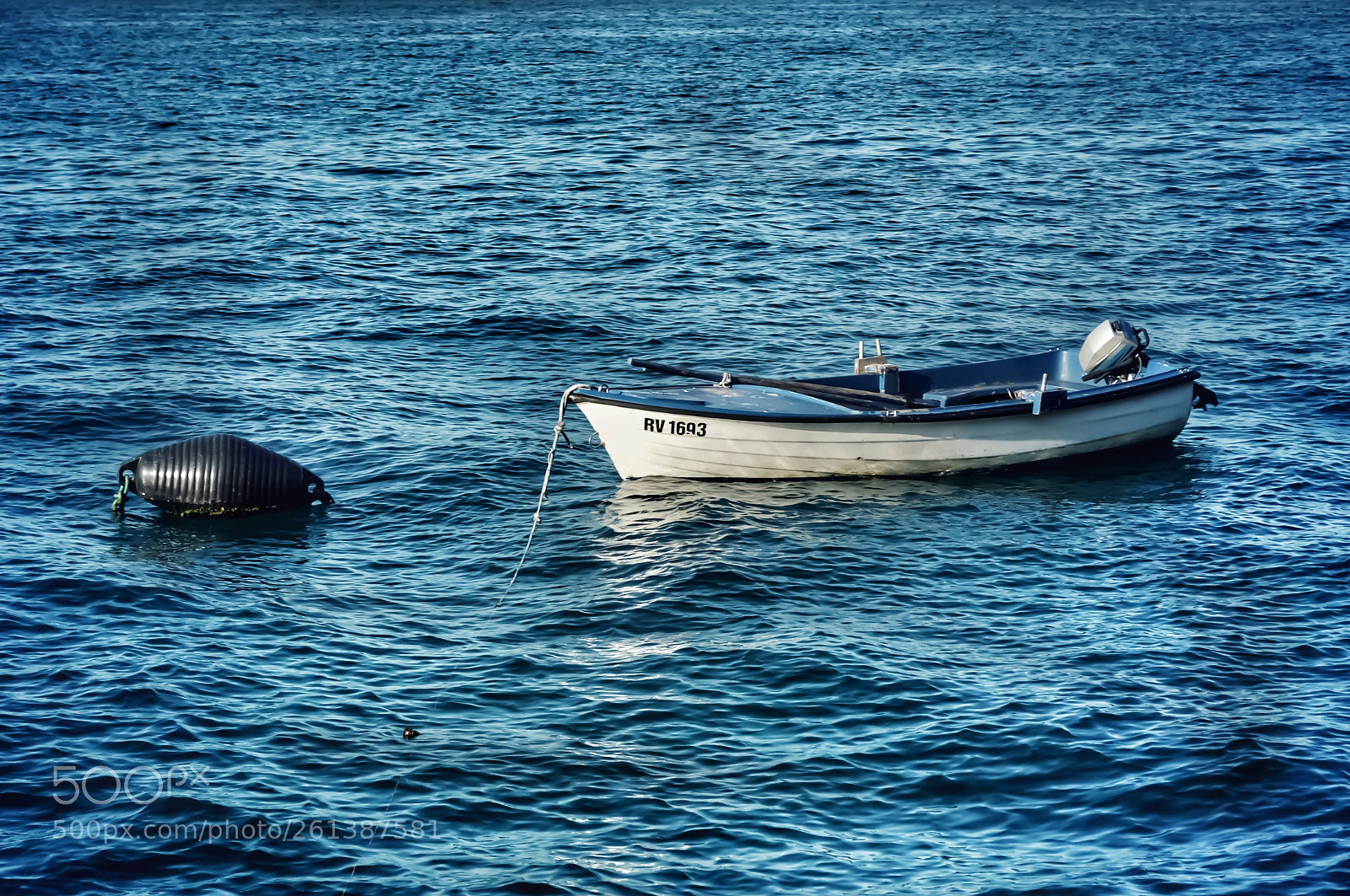 Nikon D3200 sample photo. Boat in rovinj photography