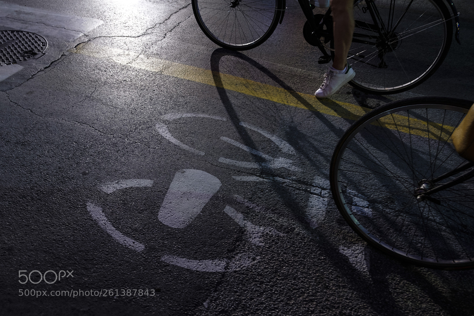 Fujifilm X-T2 sample photo. Bicycle lane photography