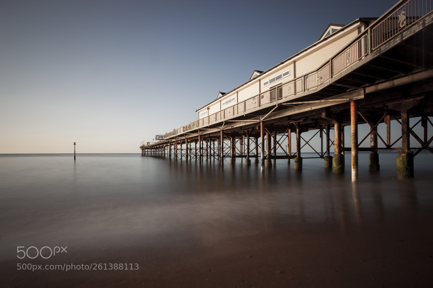 Canon EOS 5D Mark II sample photo. Grand pier teignmouth cornwall photography