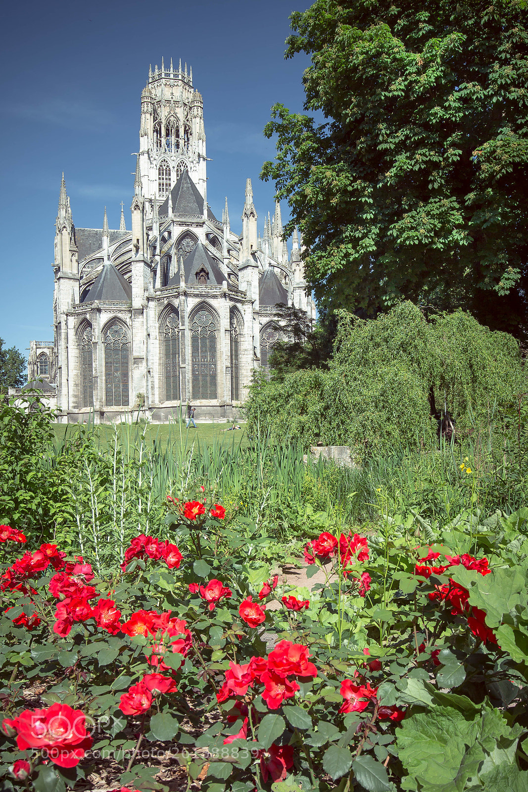 Canon EOS 100D (EOS Rebel SL1 / EOS Kiss X7) sample photo. Saint ouen church photography