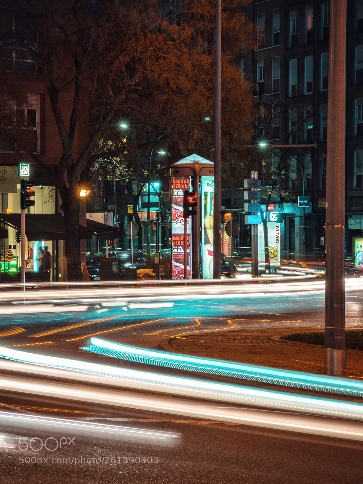 Pentax K-70 sample photo. City night lights photography