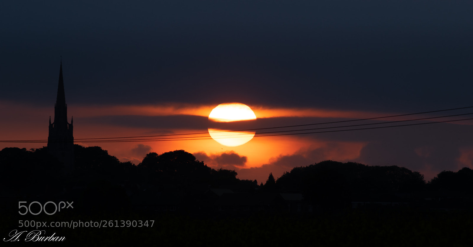 Nikon D5300 sample photo. British sunset photography