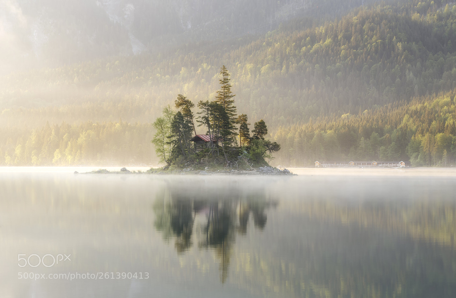 Canon EOS 6D sample photo. Magic morning. lake eibsee photography