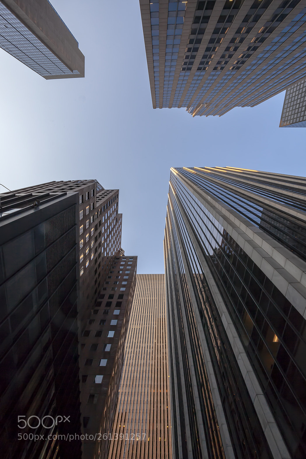 Canon EOS 5D Mark II sample photo. Midtown office buildings photography