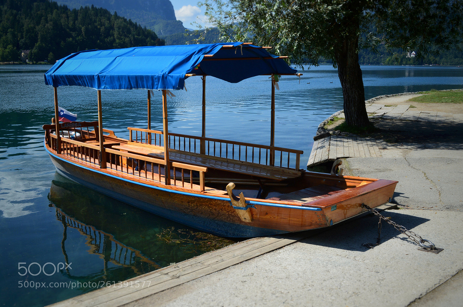 Nikon D3200 sample photo. Boat at lake bled photography