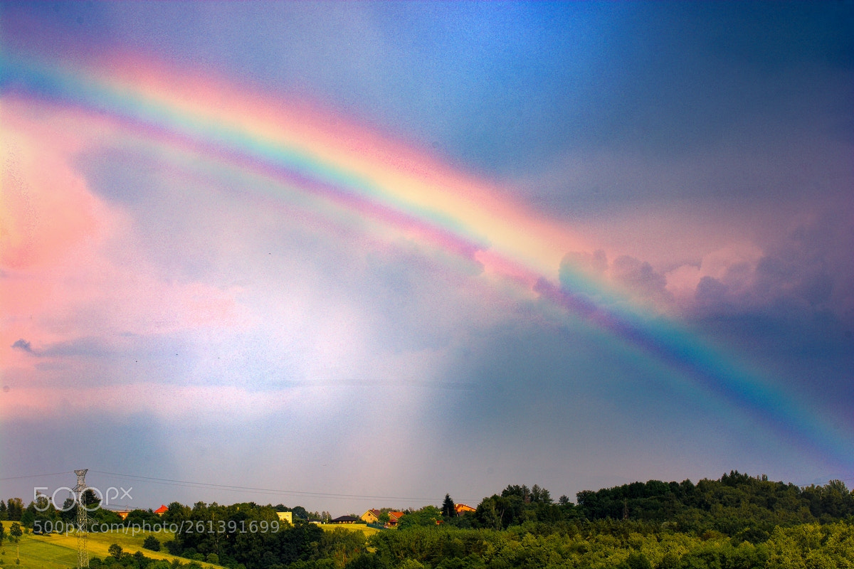 Nikon D7100 sample photo. Rainbow photography