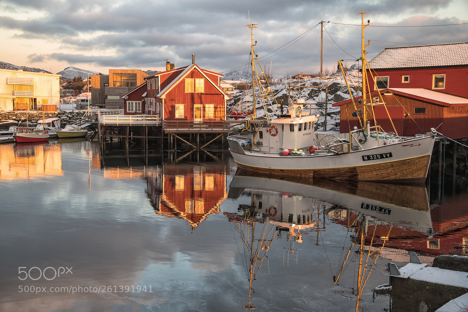 Nikon D850 sample photo. Ballstad harbour photography