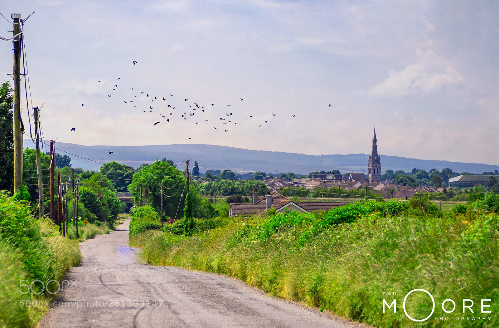 Olympus OM-D E-M10 II sample photo. Irish town photography