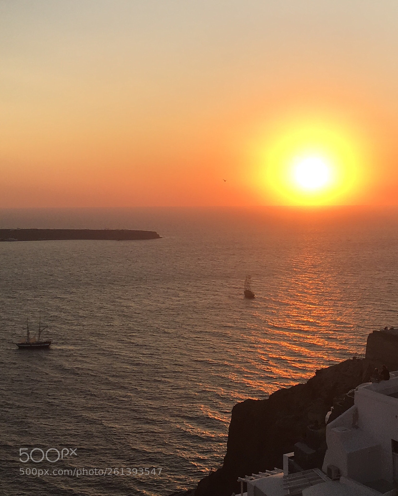 Apple iPhone 6s Plus sample photo. Greek sunset photography